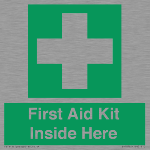 First Aid Kit Inside Here